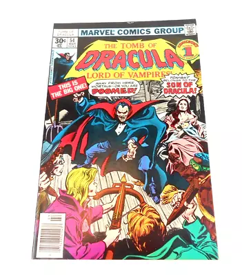 Buy Tomb Of Dracula #54 VG+ (4.5) Gene Colan Cover/Art 1976 Marvel Comics  • 11.82£