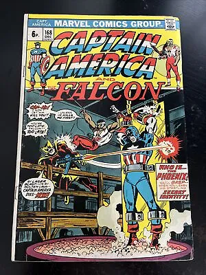 Buy Captain America And Falcon #168  Marvel Comic 1st Baron Zemo Phoenix • 19.99£