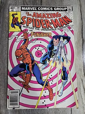 Buy Amazing Spider-Man #201 (1979 Marvel Comics) Punisher • 17.84£