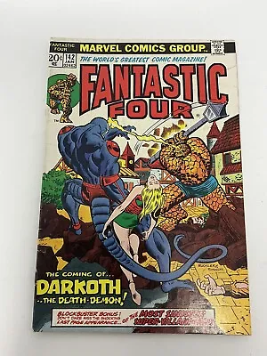 Buy Marvel   Fantastic Four 142 The Comin Of Darkoth .. F/vf • 14.22£
