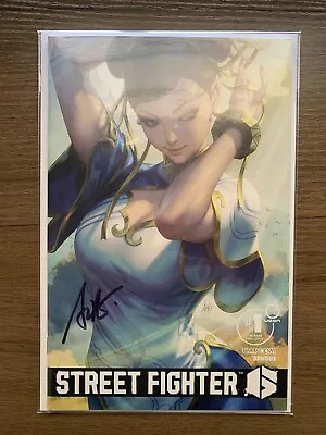 Buy Street Fighter 6 #1 Chun Li Artgerm Dallas Fan Expo Trade Dress Signed W/COA • 40.12£