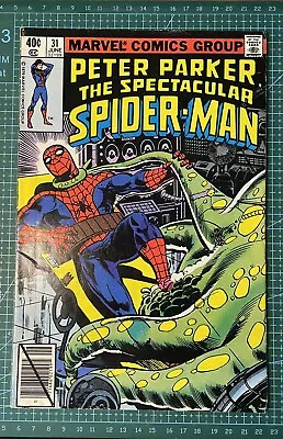 Buy PETER PARKER  SPECTACULAR SPIDER-MAN #31 June 1979 CARRION👻 • 18.99£