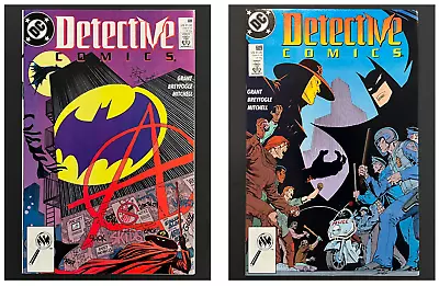 Buy Detective Comics: Anarky In Gotham City LOT (DC, 1989, Batman) COMBINE SHIPPING • 10.45£