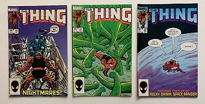 Buy The Thing #19, 20 & 21 (Marvel 1985) 3 X VF- Copper Age Issues. • 14.95£
