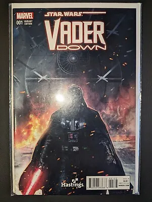 Buy Star Wars Vader Down 1 Hastings Exclusive Variant Cover Marvel Comics 2016 NM+ • 7.99£