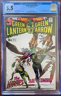 Buy Green Lantern  #82  CGC 5.5   Neal Adams Cover, Denny O'Neil Story DC 1971 • 55.33£