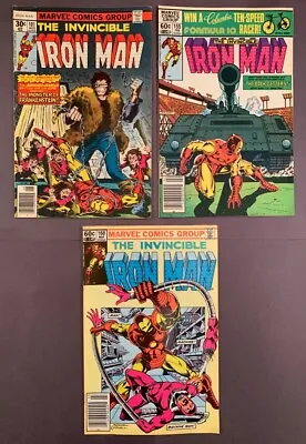 Buy 1977 / 1982-1983 Iron Man Comic Books #101 Aug / #155 Feb / #168 MAR - (LOT 3) • 10.32£
