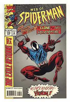 Buy Web Of Spider-Man #118D FN- 5.5 1994 1st App. Ben Reilly As Scarlet Spider • 70.36£