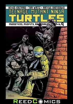 Buy Teenage Mutant Ninja Turtles Volume 9 Monsters, Misfits, Madmen Graphic Novel • 14.50£