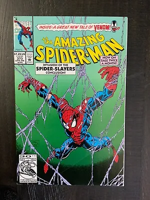 Buy Amazing Spider-Man #373 VF/NM Comic Featuring Venom! • 2.36£