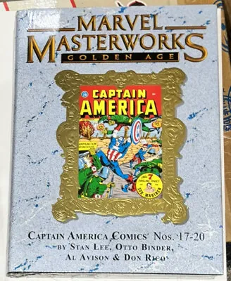 Buy Marvel Masterworks Golden Age Vol. 161 Captain America Brand New Nos • 45.41£