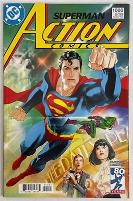 Buy Superman Action Comics #1000 1980’s Variant Cover DC June 2018 Great Condition • 4.99£