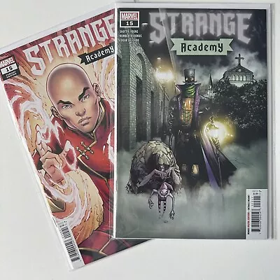Buy Strange Academy #15, Marvel Comics, Gaslamp Cover, NM 🔑 • 10.26£