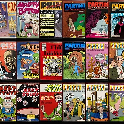 Buy LOT Of 20 Underground Comix Bumble-Puppy Neat Stuff Particle Dreams Prime Cuts • 39.41£