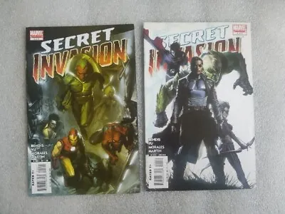 Buy Secret Invasion #2 & #4, Marvel Comics Limited Series 2008. Fine Condition • 1.20£