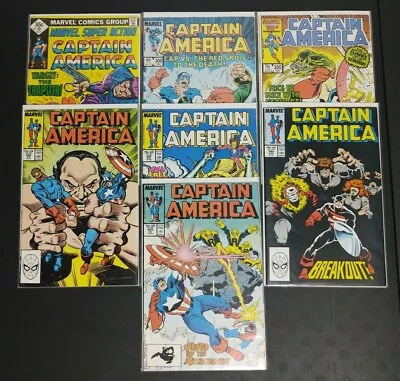 Buy Captain America #300, 320, 338-340, 343 (1984) Seven-Comic Lot Includes Another! • 12.67£