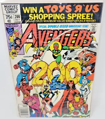 Buy Avengers #200 Anniversary Issue Marvel *1980* Newsstand 8.0 • 10.24£
