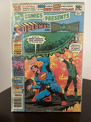 Buy DC Comics Presents # 26 1st Appearance Of Teen Titans Newsstand Low Grade 1980 • 40.21£