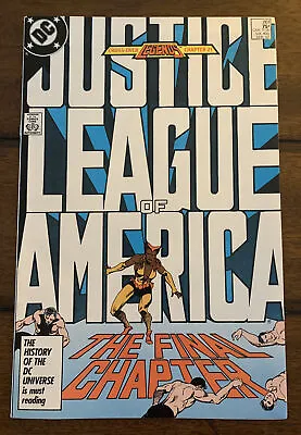 Buy DC Comics Justice League Of America #261 1987 The End Of The Team Last Issue • 4.79£