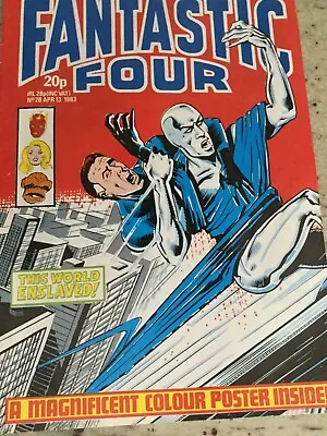Buy Fantastic Four #28 Good Con (1983, Marvel Comics) Featuring Sliver Surfer & Post • 18.99£