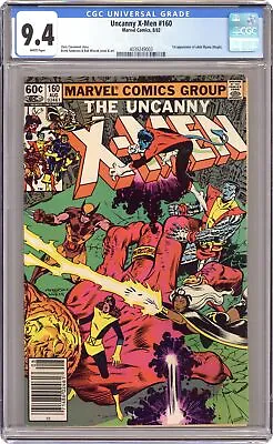 Buy Uncanny X-Men #160D CGC 9.4 1982 4039249003 • 70.47£