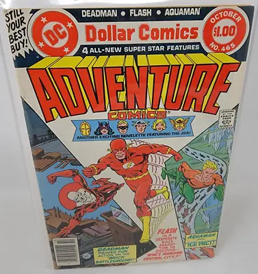 Buy Adventure Comics #465 Flash Appearance *1979* Newsstand 8.0 • 7.90£