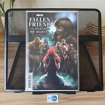Buy Fallen Friend The Death Of Ms Marvel #1 September 2023 Marvel Comic Book • 4.99£