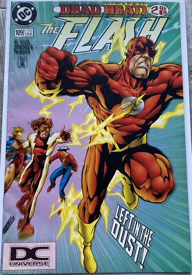 Buy Flash Vol. 2 (1996) #109 DC Universe DCU Logo Variant VF RARE Scarce HTF !! • 63.14£