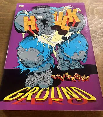 Buy The Incredible Hulk: Ground Zero-paperback - First Printing • 11.50£