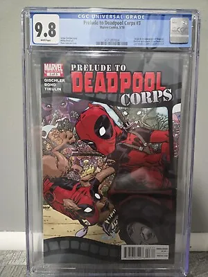 Buy PRELUDE TO DEADPOOL CORPS 3 CGC 9.8  1st APP OF DOGPOOL  DP3 + 1,2, 4 AND 5 RAW • 361.92£