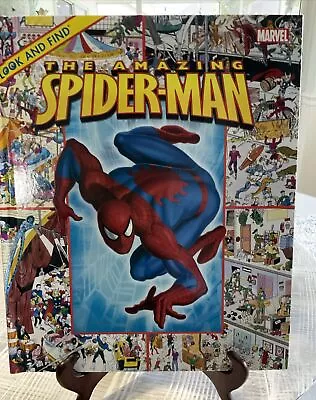 Buy The Amazing Spider-Man LOOK AND FIND Marvel Hardcover Book~12” X 10” Rare • 52.04£