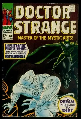 Buy Marvel Comics DOCTOR STRANGE #170 Nightmare GD 2.0 • 15.77£