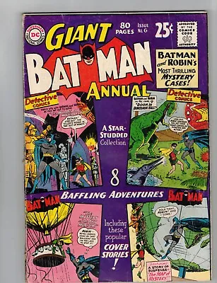 Buy Giant Size Batman Annual #6 (1963 1964 DC) 80 Pages Robin's Mystery Castle Fine- • 20.51£