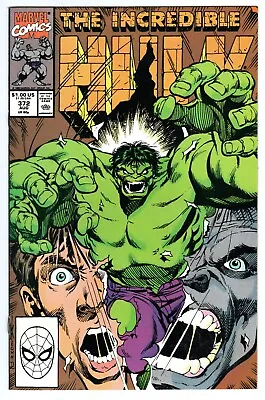 Buy Incredible Hulk #372, Near Mint Minus Condition • 6.32£