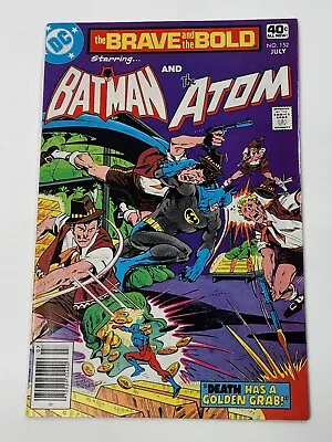 Buy Brave And The Bold 152 NEWSSTAND DC Comics Batman The Atom Bronze Age 1979 • 11.24£