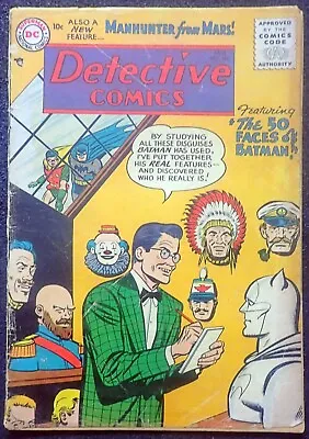 Buy Detective Comics #227 💦 GOOD, COMPLETE, UNRESTORED 💦 1956 Batman Robin • 119.29£