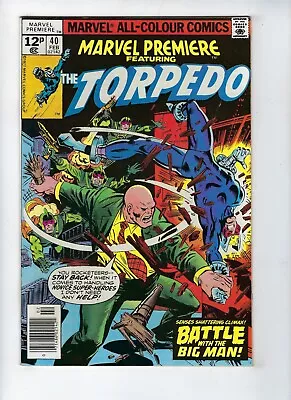 Buy Marvel Premiere # 40 (torpedo, Feb 1978) Vf/nm • 4.95£