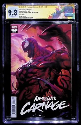 Buy Absolute Carnage #1 Stanley 'Artgerm' Lau Variant CGC 9.8 - Signed • 135.49£
