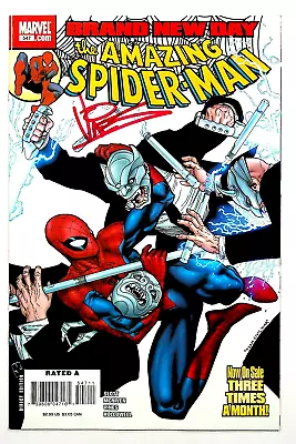 Buy Amazing Spider-Man #547 Signed By Dexter Vines Marvel Comics • 19.92£