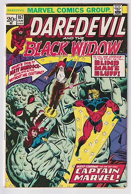 Buy Marvel Comics Group! Daredevil And The Black Widow! Issue #107! • 11.87£