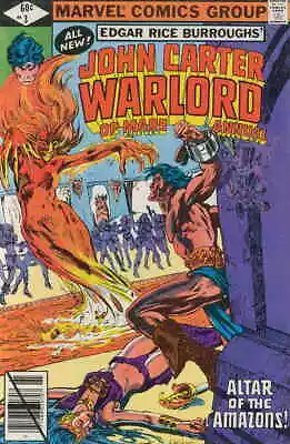 Buy John Carter, Warlord Of Mars Annual #3 FN; Marvel | Edgar Rice Burroughs - We Co • 3.97£