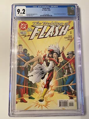 Buy The Flash #142 CGC 9.2 The Wedding Of The Flash (Wally West) • 59.30£