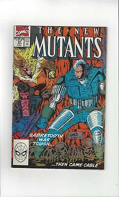Buy Marvel Comic The New Mutants Vol. 1 No. 91 July 1990 $1.00 USA • 4.49£
