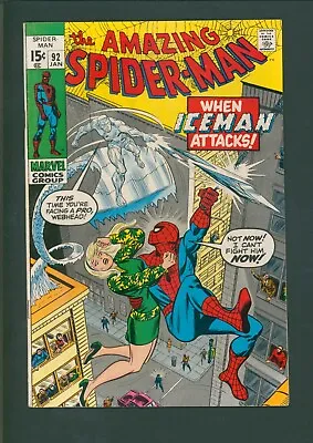 Buy Amazing Spider-Man #92 1971 Upper Mid Grade! • 47.31£