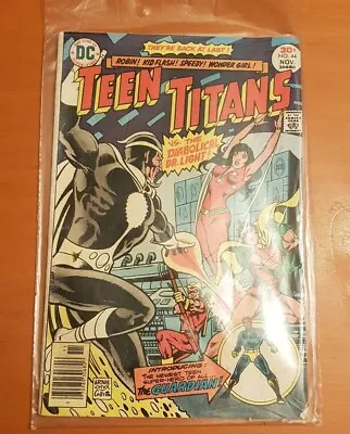 Buy DC TEEN TITANS #44, The Debut Of The  Guardian, 1973. VGC • 5.49£