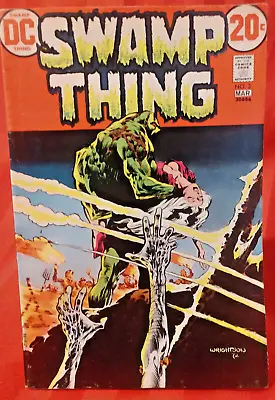 Buy Vintage Swamp Thing #3 1st Ed. 1972 DC Comics (Patchwork Man) Good/VG • 36.03£