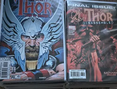Buy Marvel Heroes Return Thor God Of Thunder 1 - 85 Complete Set With Annuals • 195£