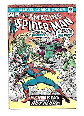 Buy Amazing Spider-man #141, GD/VG 3.0; First Appearance New Mysterio; MVS • 12.79£