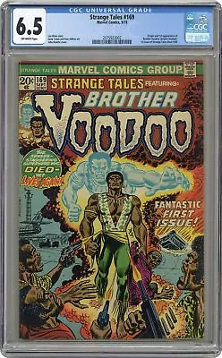Buy Strange Tales #169 CGC 6.5 1973 2075923002 Origin & First Brother Voodoo Story • 211.87£