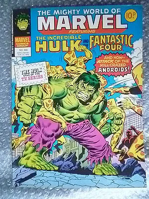 Buy Comic-Marvel Featuring The Incredible Hulk & Fantastic Four, No.308,23 Aug 1978 • 4.99£